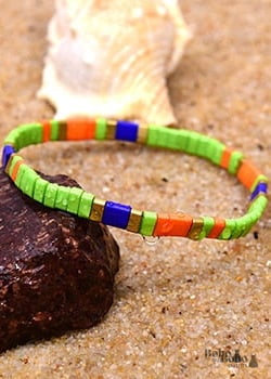 Boho Bracelet Tila Bead Colorfull - 29 - Jewelry