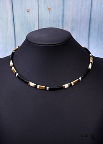 Boho Necklace Tila Bead Choker Color of Life - 5 - Jewelry