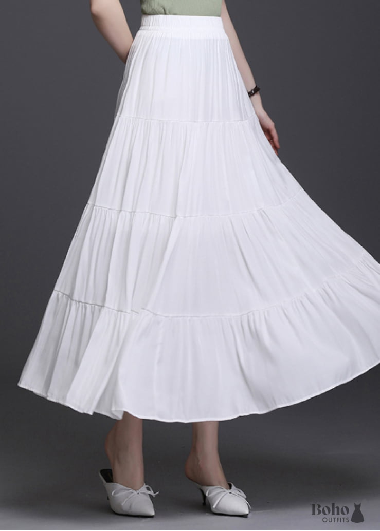 Boho Skirts in White / Colors For Women - Clothing