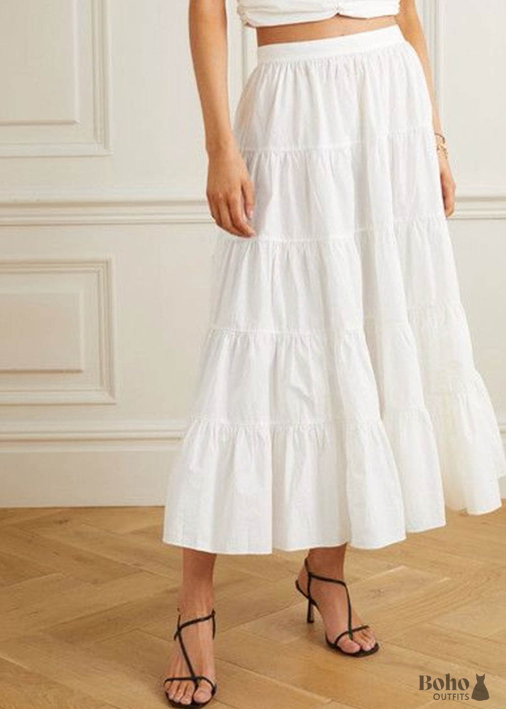 Boho Skirts in White / Colors For Women - Clothing