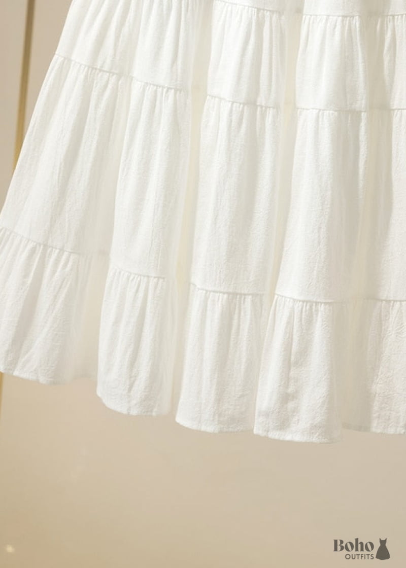 Boho Skirts in White / Colors For Women - Clothing